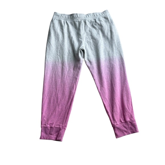 PINK Victoria's Secret Gray and Pink Ombre Joggers - Picture 2 of 5